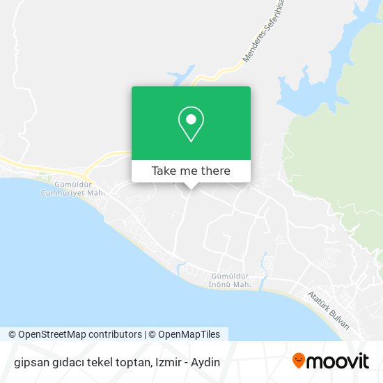 gipsan gıdacı tekel toptan map