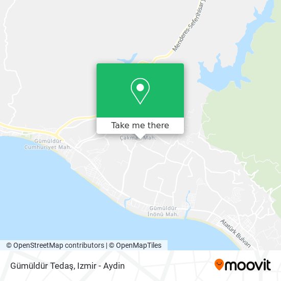 Gümüldür Tedaş map