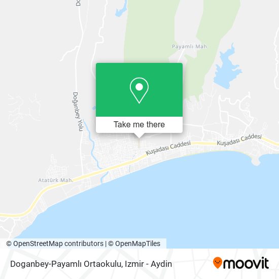 Doganbey-Payamlı Ortaokulu map