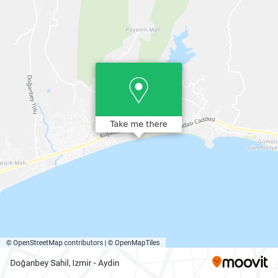 Doğanbey Sahil map