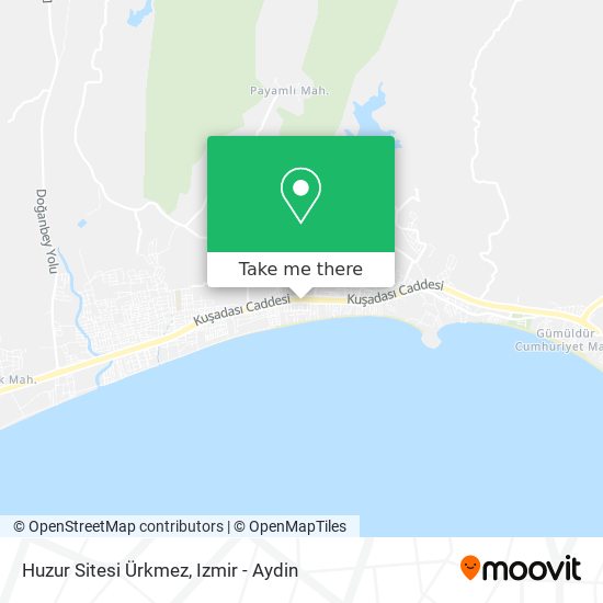 Huzur Sitesi Ürkmez map
