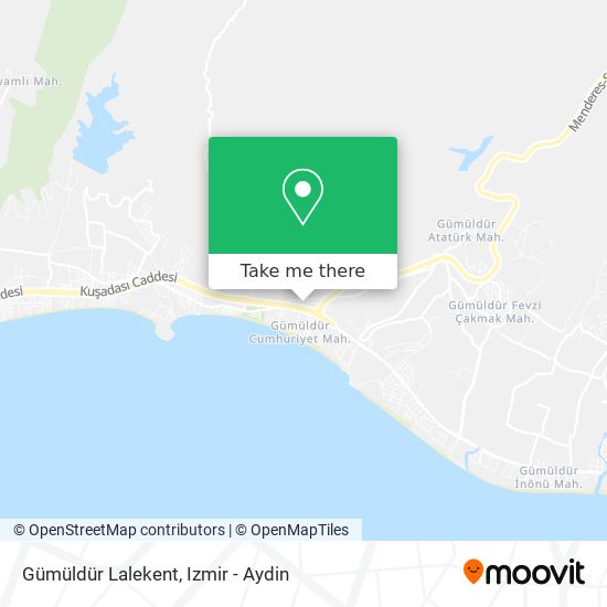 Gümüldür Lalekent map