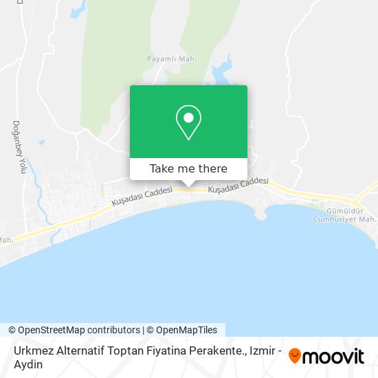 Urkmez Alternatif Toptan Fiyatina Perakente. map