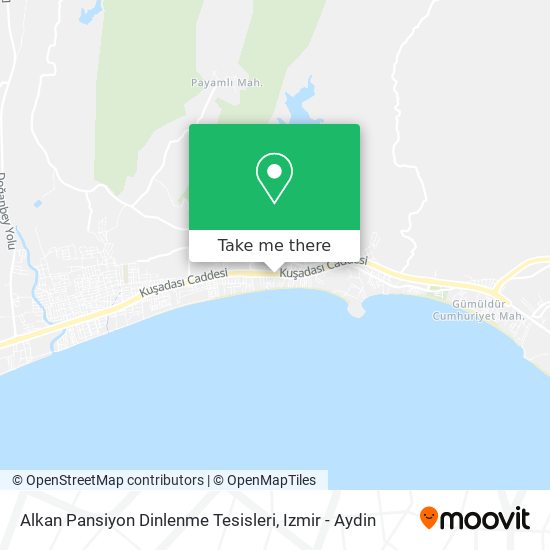 Alkan Pansiyon Dinlenme Tesisleri map
