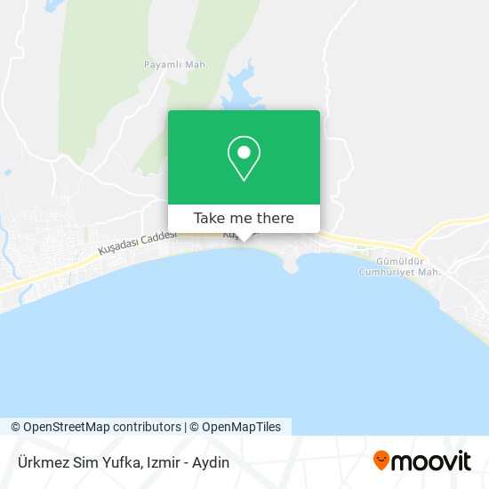 Ürkmez Sim Yufka map