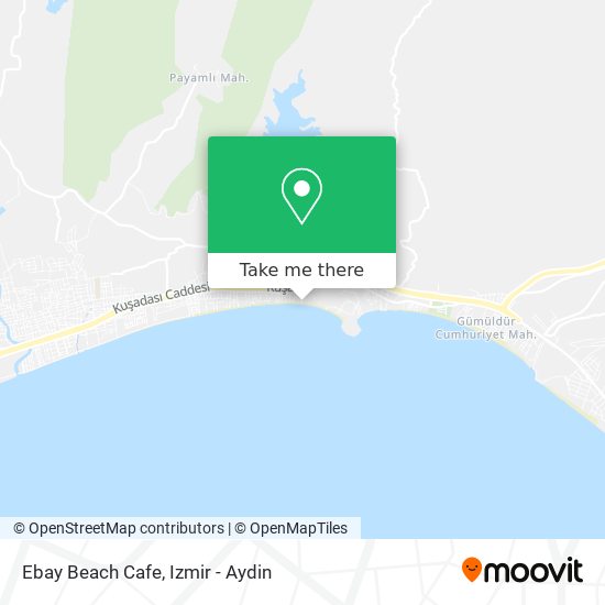 Ebay Beach Cafe map