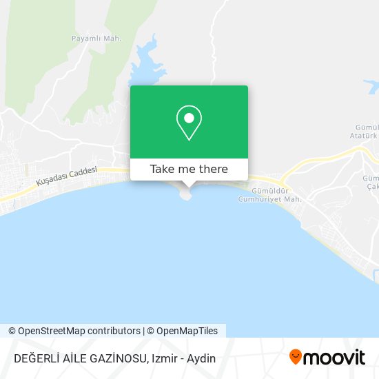 DEĞERLİ AİLE GAZİNOSU map