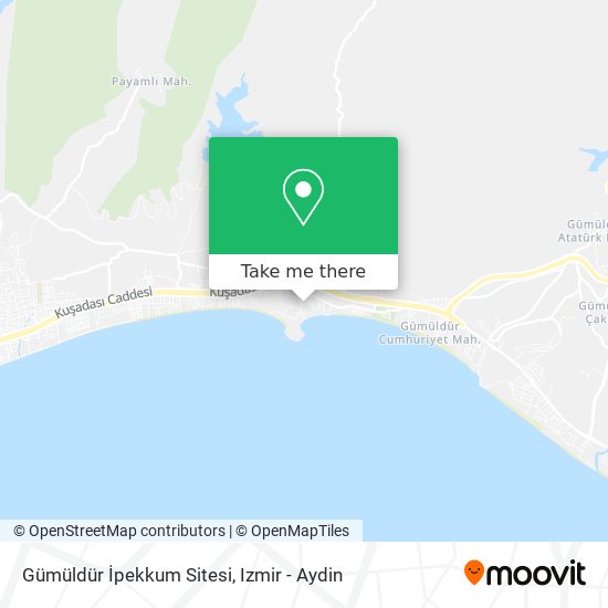 Gümüldür İpekkum Sitesi map