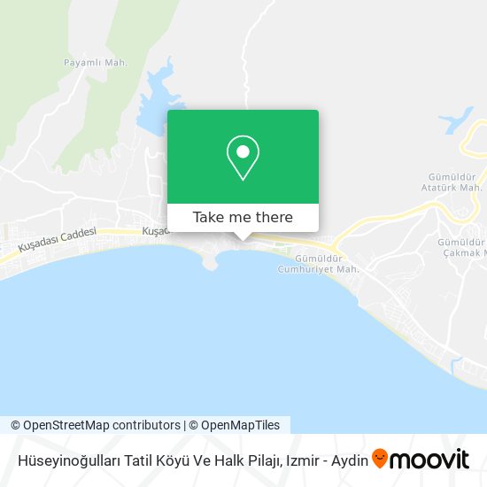 Hüseyinoğulları Tatil Köyü Ve Halk Pilajı map