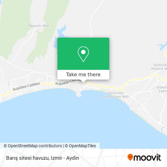 Barış sitesi havuzu map