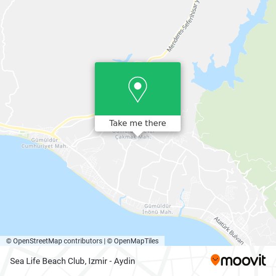 Sea Life Beach Club map