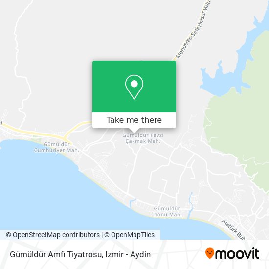 Gümüldür Amfi Tiyatrosu map