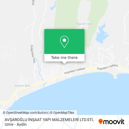 AVŞAROĞLU İNŞAAT YAPI MALZEMELERİ LTD.STİ map