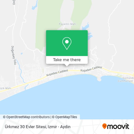 Ürkmez 30 Evler Sitesi map
