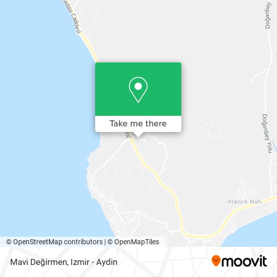 Mavi Değirmen map