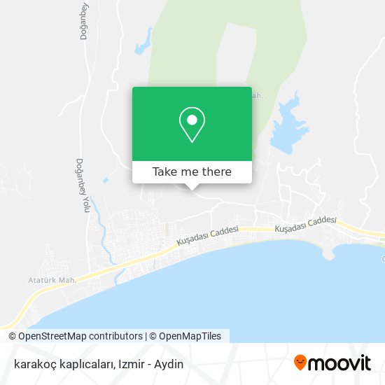 karakoç kaplıcaları map