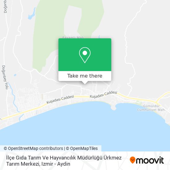 İlçe Gıda Tarım Ve Hayvancılık Müdürlüğü Ürkmez Tarım Merkezi map