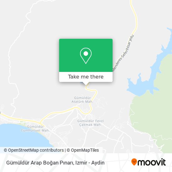 Gümüldür Arap Boğan Pınarı map