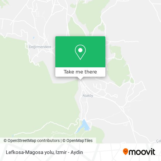 Lefkosa-Magosa yolu map