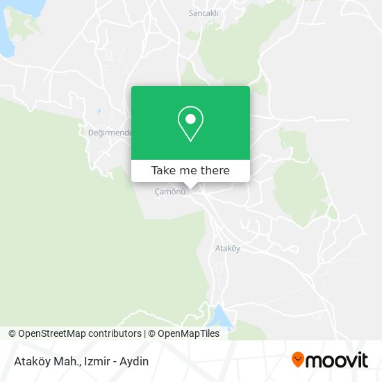Ataköy Mah. map