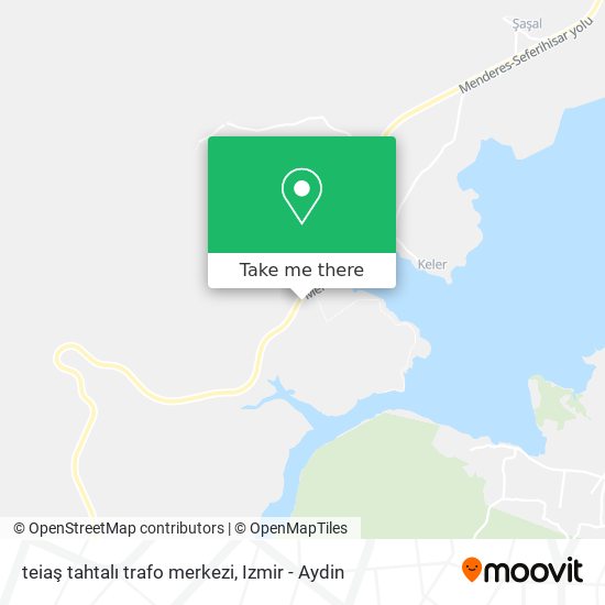 teiaş tahtalı trafo merkezi map