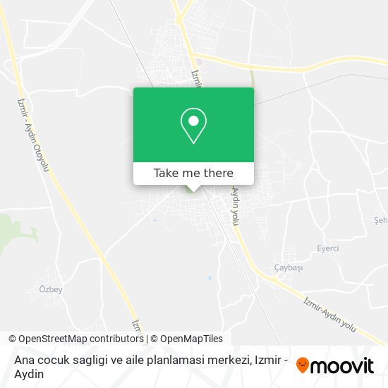 Ana cocuk sagligi ve aile planlamasi merkezi map