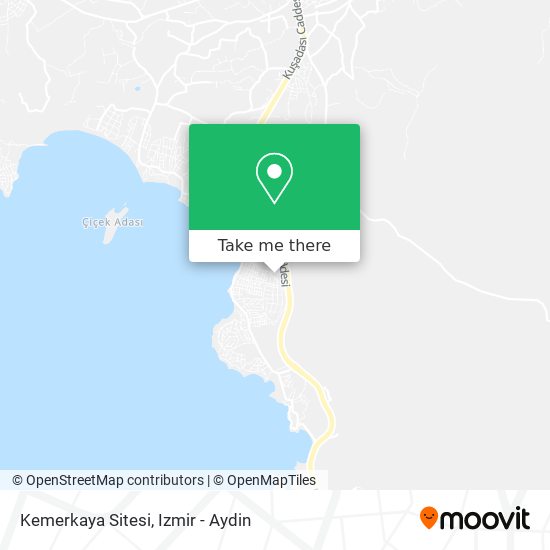 Kemerkaya Sitesi map