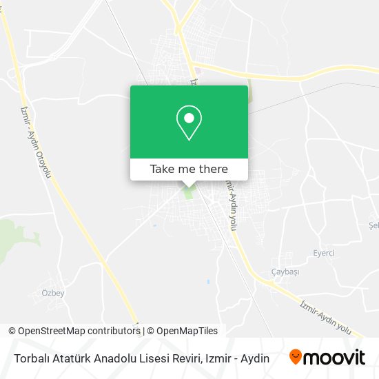 Torbalı Atatürk Anadolu Lisesi Reviri map