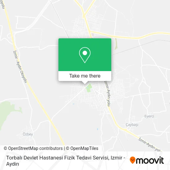 Torbalı Devlet Hastanesi Fizik Tedavi Servisi map