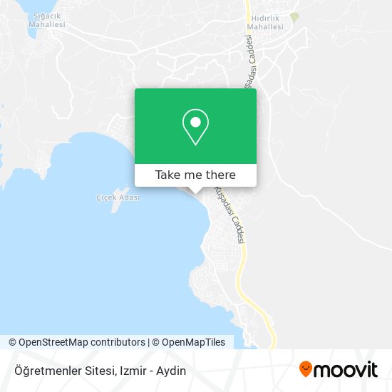 Öğretmenler Sitesi map