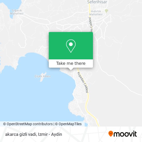 akarca gizli vadi map