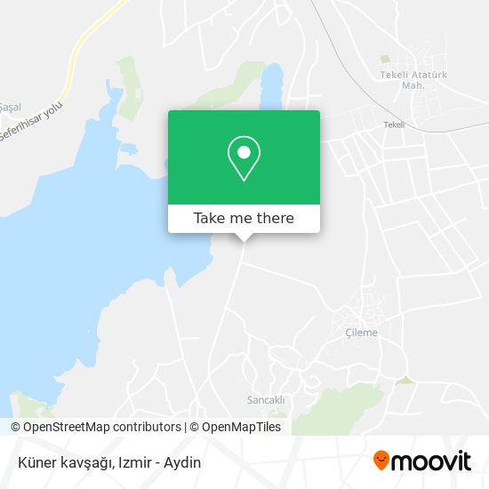 Küner kavşağı map