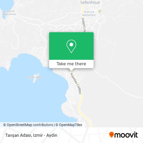 Tavşan Adası map