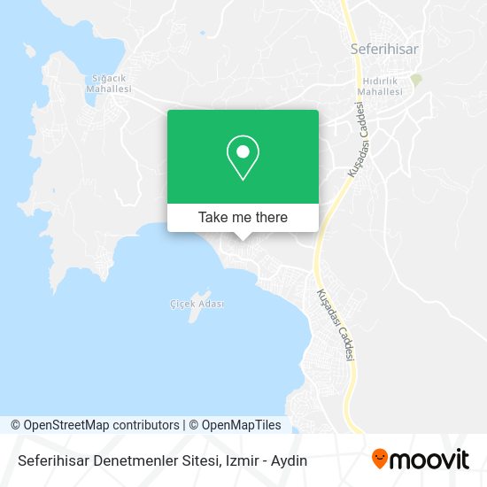 Seferihisar Denetmenler Sitesi map