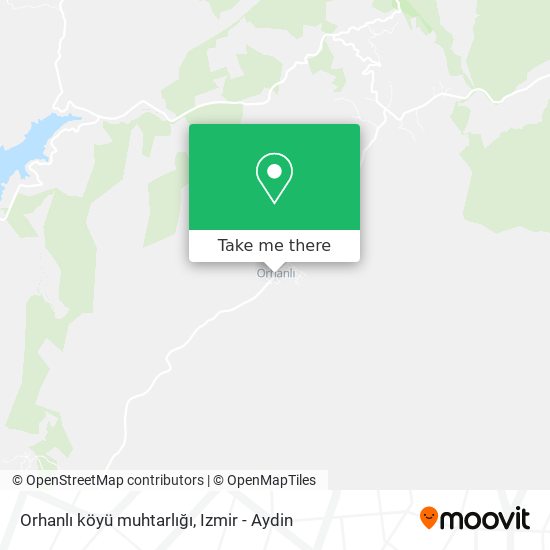 Orhanlı köyü muhtarlığı map