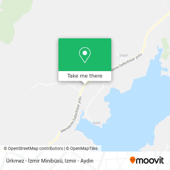 Ürkmez - İzmir Minibüsü map