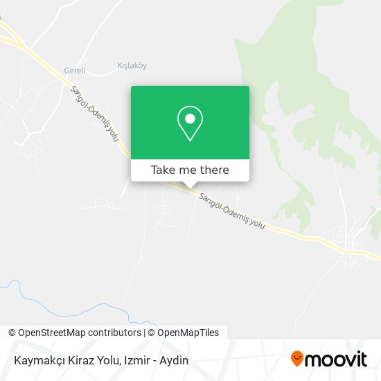 Kaymakçı Kiraz Yolu map