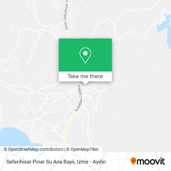 Seferihisar Pınar Su Ana Bayii map