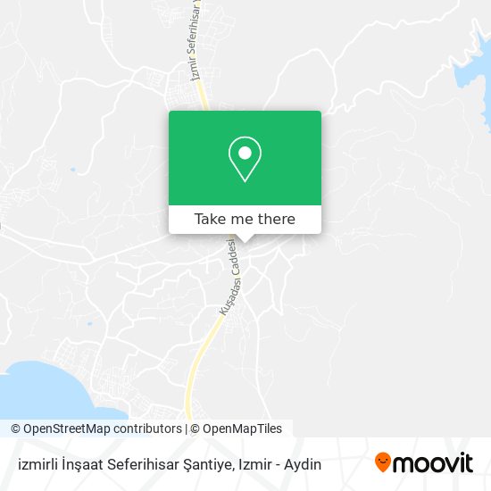 izmirli İnşaat Seferihisar Şantiye map