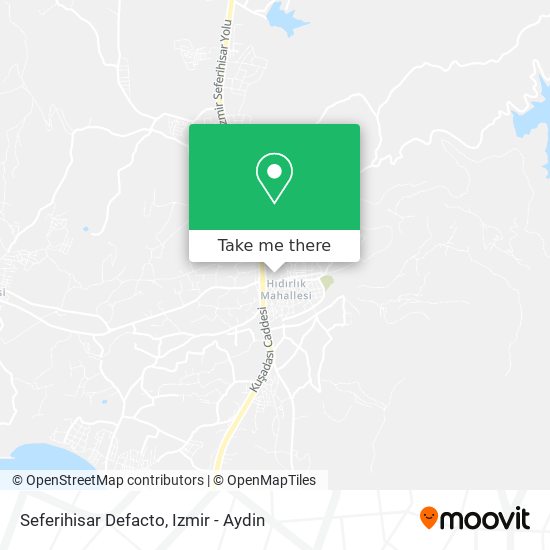 Seferihisar Defacto map