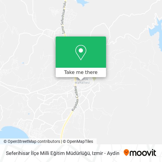 Seferihisar İlçe Milli Eğitim Müdürlüğü map