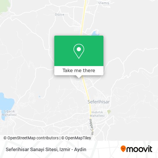 Seferihisar Sanayi Sitesi map