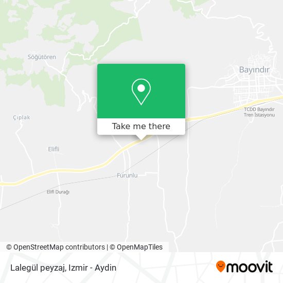 Lalegül peyzaj map