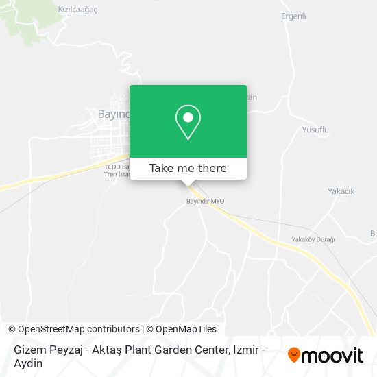 Gizem Peyzaj - Aktaş Plant Garden Center map