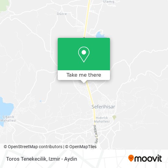 Toros Tenekecilik map