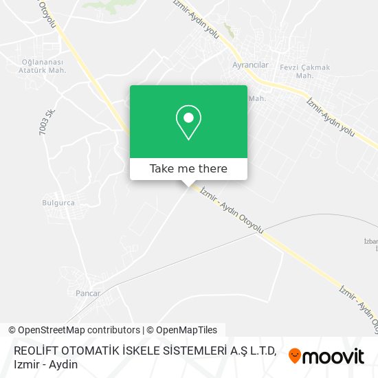 REOLİFT OTOMATİK İSKELE SİSTEMLERİ A.Ş  L.T.D map