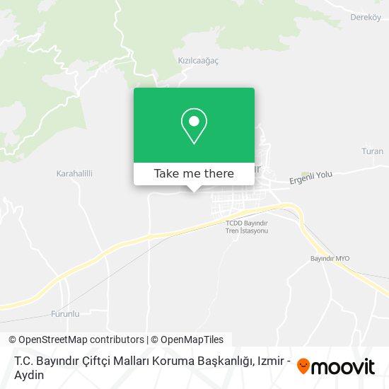 T.C. Bayındır Çiftçi Malları Koruma Başkanlığı map