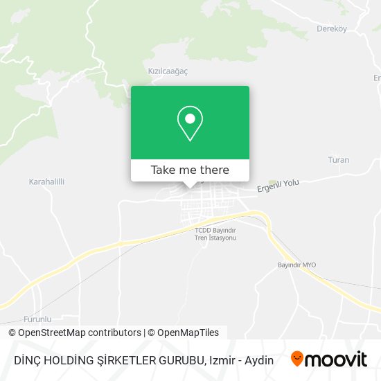 DİNÇ HOLDİNG ŞİRKETLER GURUBU map