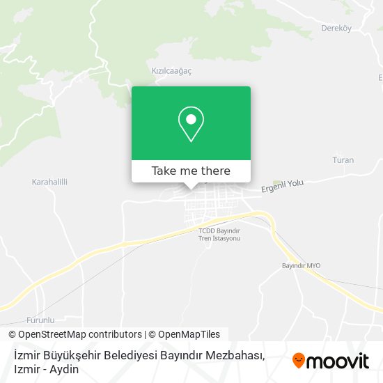 İzmir Büyükşehir Belediyesi Bayındır Mezbahası map