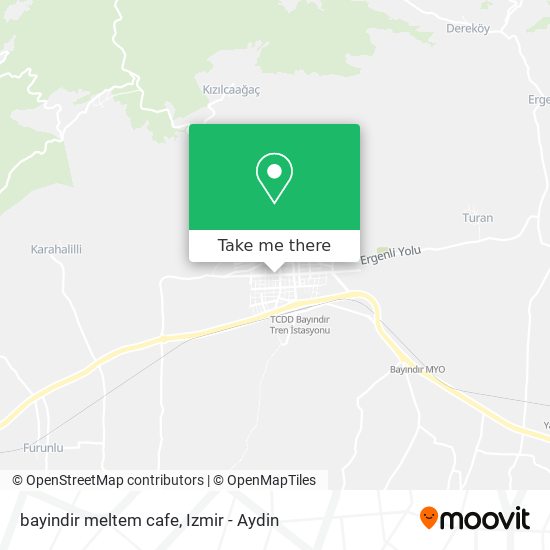 bayindir meltem cafe map